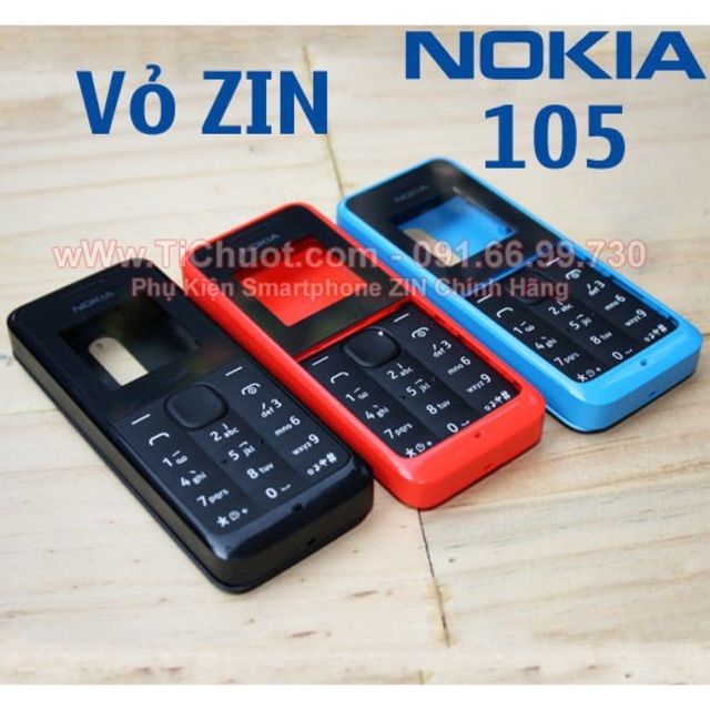 Vỏ thay Nokia N105 có phím