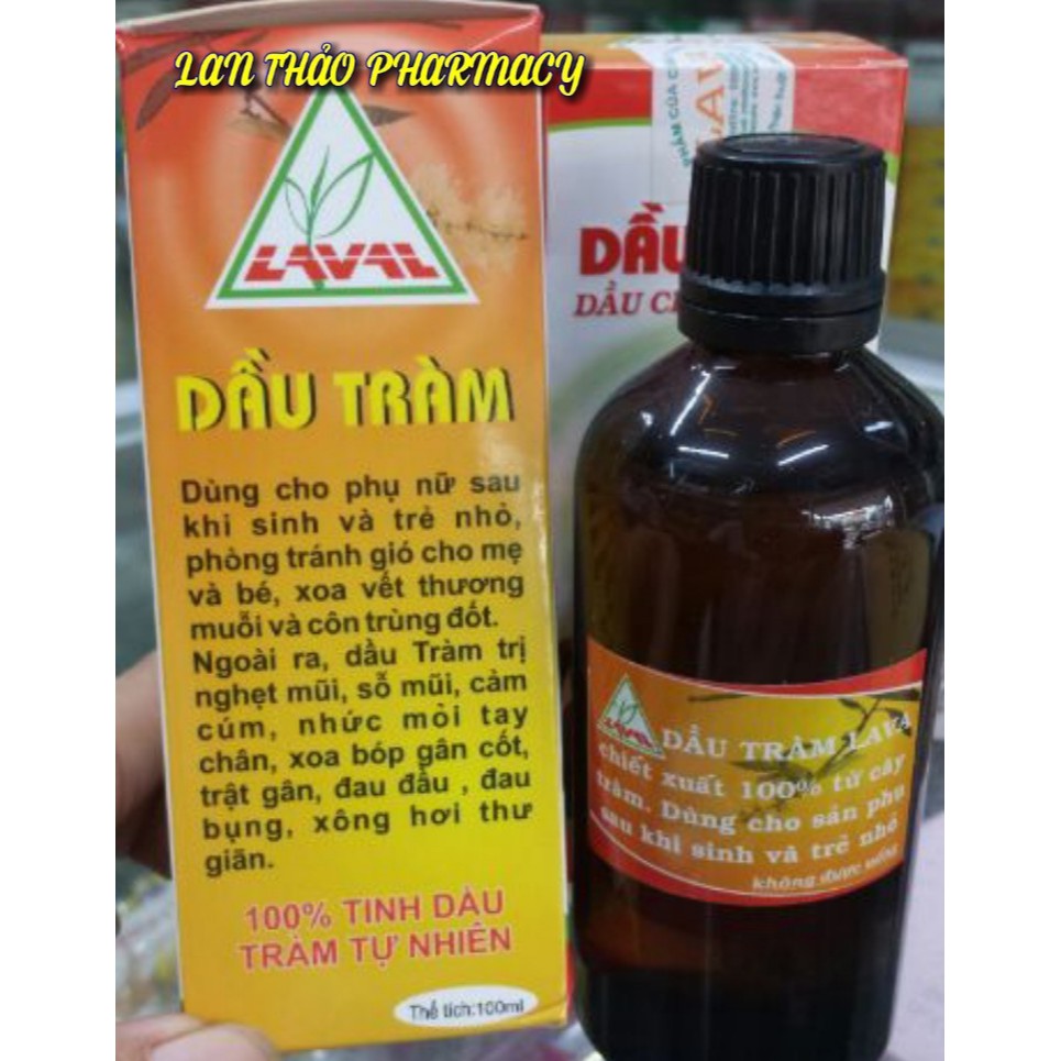 DẦU TRÀM LAVAL 100ml CHÍNH HÃNG AN TOÀN CHO BÉ GIÁ TỐT