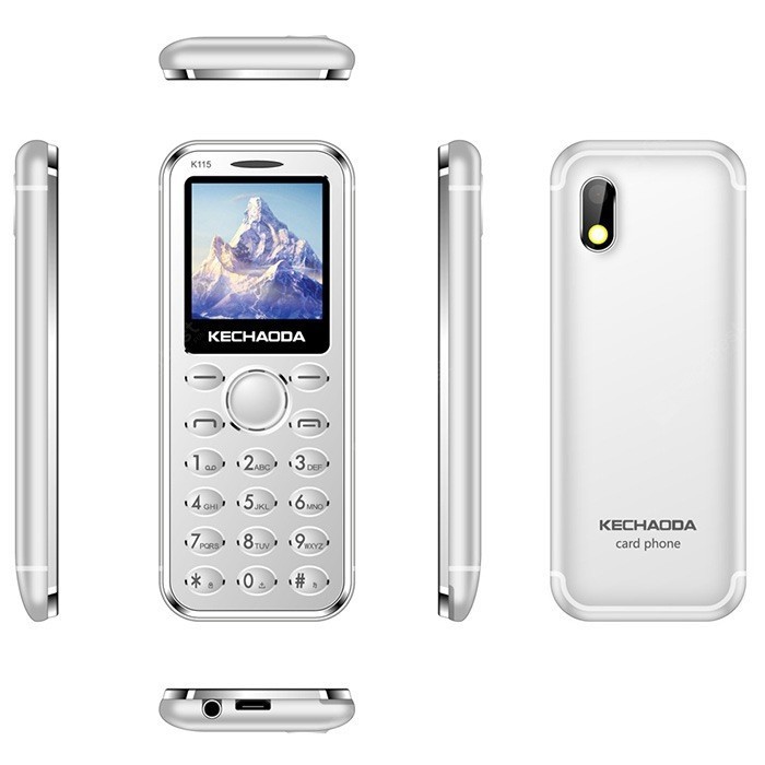 Điện thoại mini Kechaoda K115, nhỏ gọn, siêu mỏng, nhiều màu - Hàng chính hãng - BH 12 THÁNG