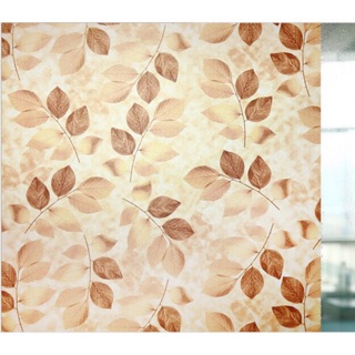 Combo 5m Decal dán kính mẫu lá xám