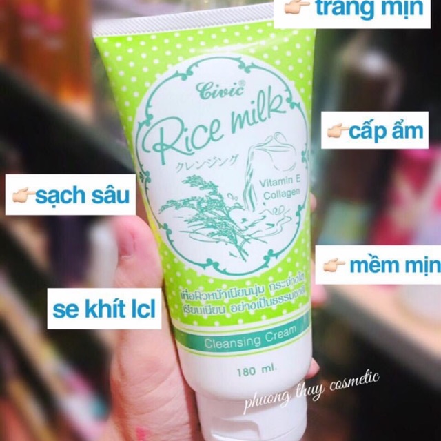 SỮA RỬA MẶT GẠO THÁI LAN