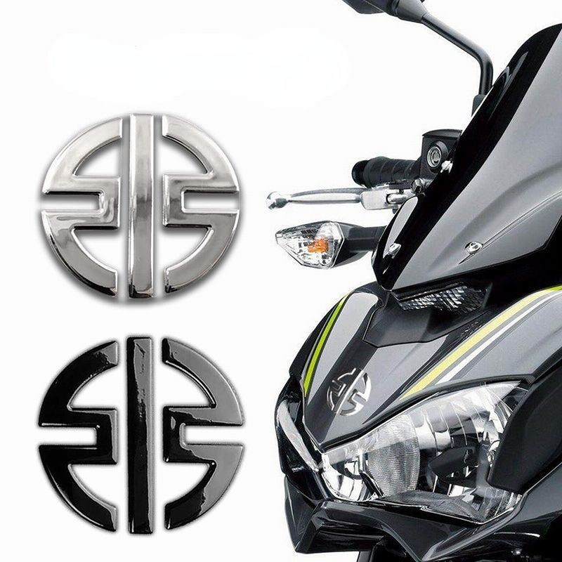 Decal Chữ Nổi 3D Dán Trang Trí Bánh Xe Mô Tô Kawasaki Ninja400 650 H2R H2 Z400 900