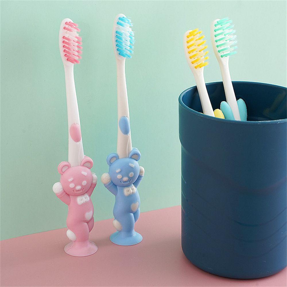 Bộ 4 Bàn Chải Đánh Răng Lông Mềm Chăm Sóc Răng Miệng Cho Bé