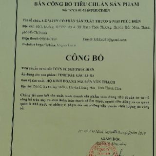 TINH DẦU GẤC LUBA