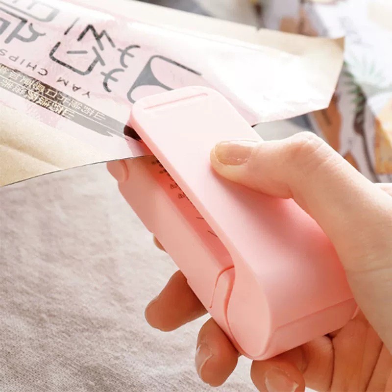 Máy hàn miệng túi mini cầm tay nhỏ gọn tiện dụng chạy bằng pin | DISHI