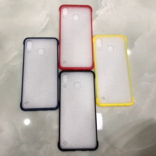 Samsung Galaxy A20 Ốp lưng cạnh dẻo hở viền màu