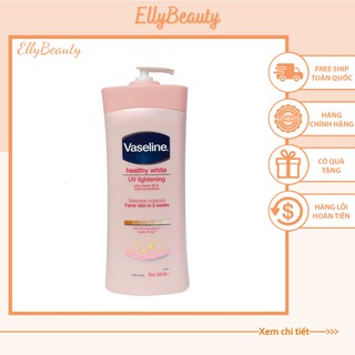 Vaseline/Sữa dưỡng thể Vaseline Healthy White UV Lightening Body Lotion 725ml