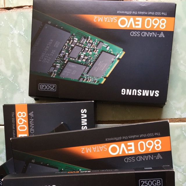 Ổ cứng V-NAND SSD 860 EVO SATA M.2 250GB