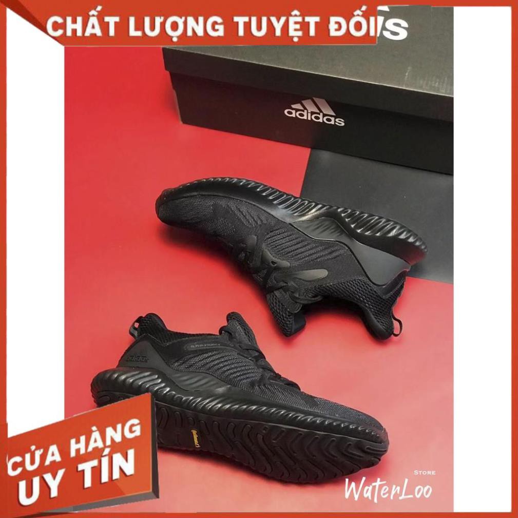 (HÀNG CHUẨN+QUÀ TẶNG) Giày thể thao sneaker nam nữ ALPHABOUNCE Beyond 2018 full đen | BigBuy360 - bigbuy360.vn