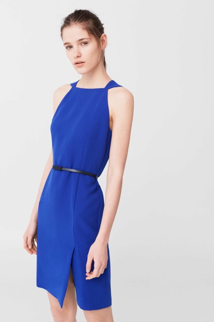 Halter Neck Belt Dress By MNG- D0028 | BigBuy360 - bigbuy360.vn