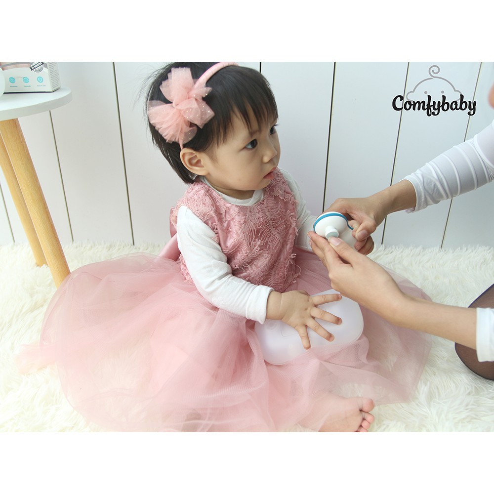 Máy dũa, mài, cắt móng tay cho bé Comfybaby CF-006-ME4450 chạy pin an toàn