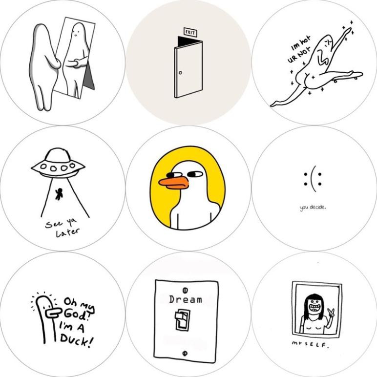 [FREESHIP ĐƠN TỪ 50K] popsockets giá đỡ điện thoại trắng in hình aesthetic