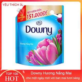 Nước Xả Vải Downy Hương Nắng Mai (3L/Túi)
