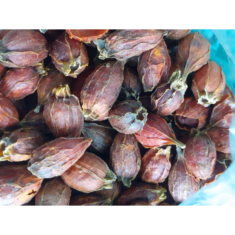 100g quả dành dành khô/quả chi tử khô/ tạo màu vàng tự nhiên.