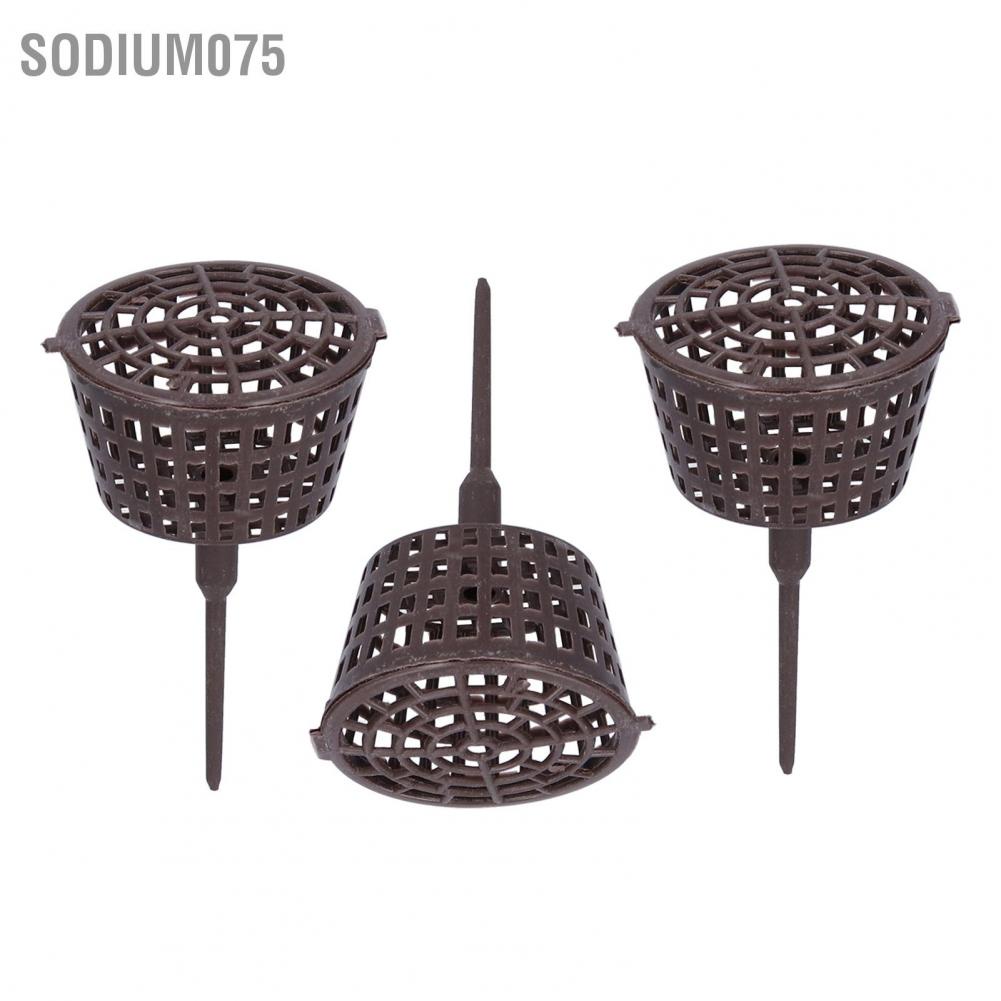 Hàng Hot Rổ lưới đựng phân bón bằng nhựa 20 cái Hộp đựng cây cảnh chống lão hóa bền bỉ có nắp đậy để bón phân cho cây trồng Hàng giao ngaySodium075