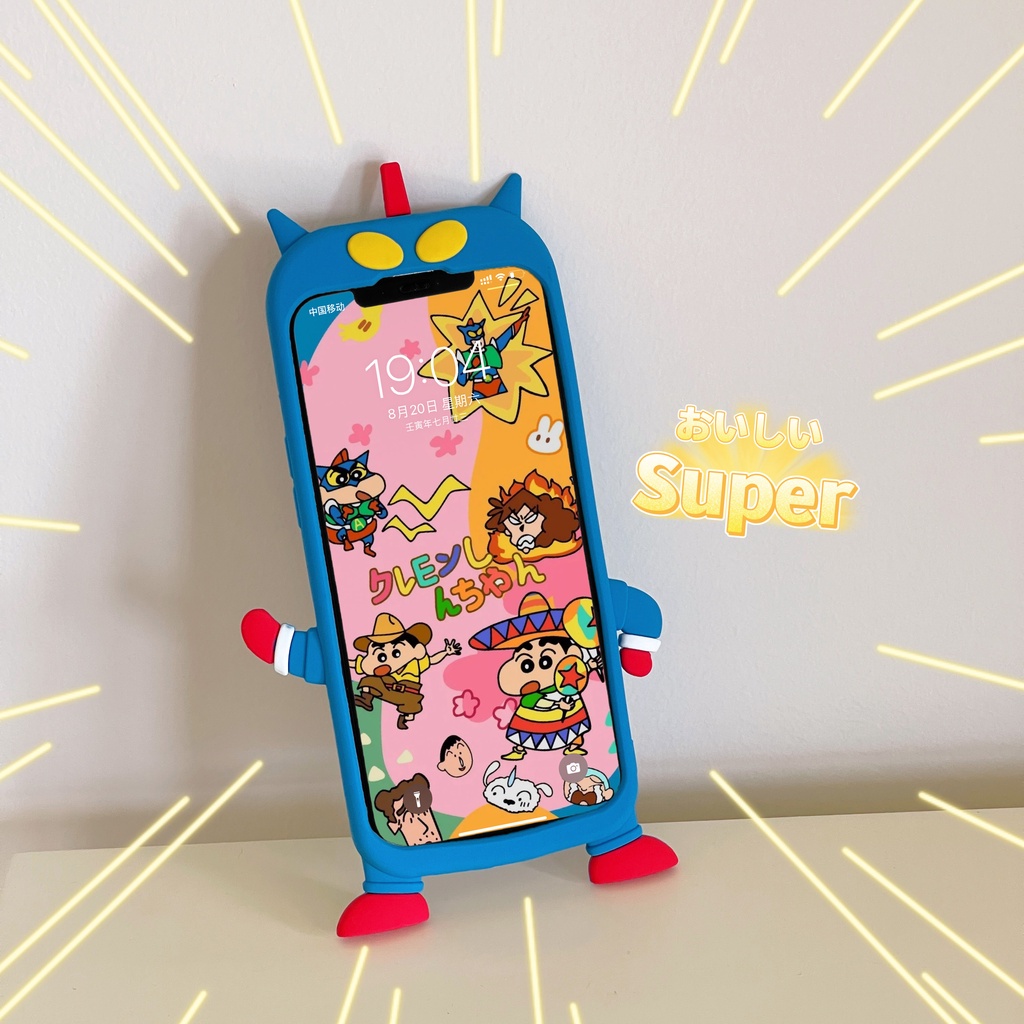 Ốp Điện Thoại Mềm Chống Rơi In Hình superman Hoạt Hình Cho Iphone 13 12 11 13 Pro Max X XSMAX XR