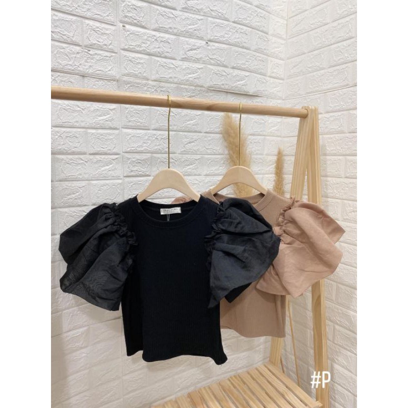 Áo Len tăm tay bồng ( ảnh + video quay thật 100%) | BigBuy360 - bigbuy360.vn