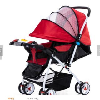 Xe đẩy em bé 2 chiều 3 tư thế TH109