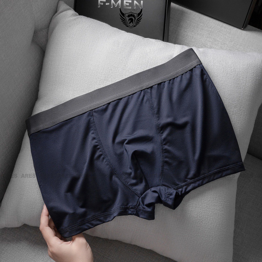 Quần lót nam, quần boxer nhiều màu chất thun lạnh kháng khuẩn co giãn 4 chiều phong cách nam tính - ARES SHOP