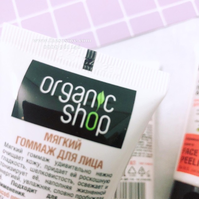 [ Đủ Mùi] Kem Tẩy Da Chết Dành Cho Mặt Organic Shop 75ml | BigBuy360 - bigbuy360.vn