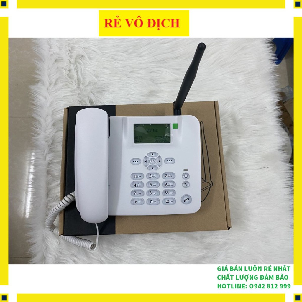 ❤️ Điện Thoại Bàn Không Dây Lắp Sim, Gắn Mọi Loại Sim Di Động, GPhone, HomePhone Huawei GSM F316