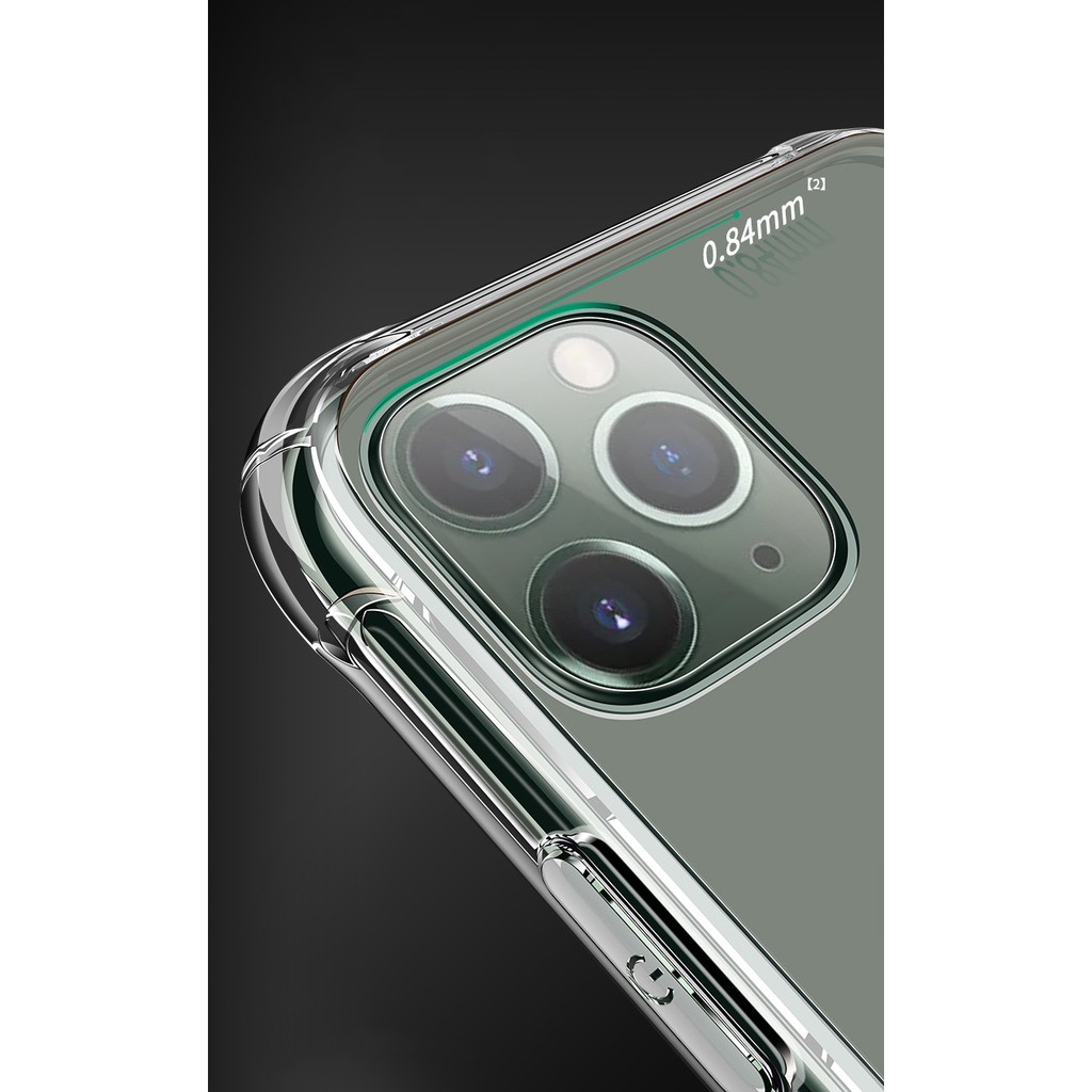Ốp Hybrid TPU + Kính Cường Lực Leeu Design dành cho iPhone 11 / 11 Pro / 11 Pro Max.