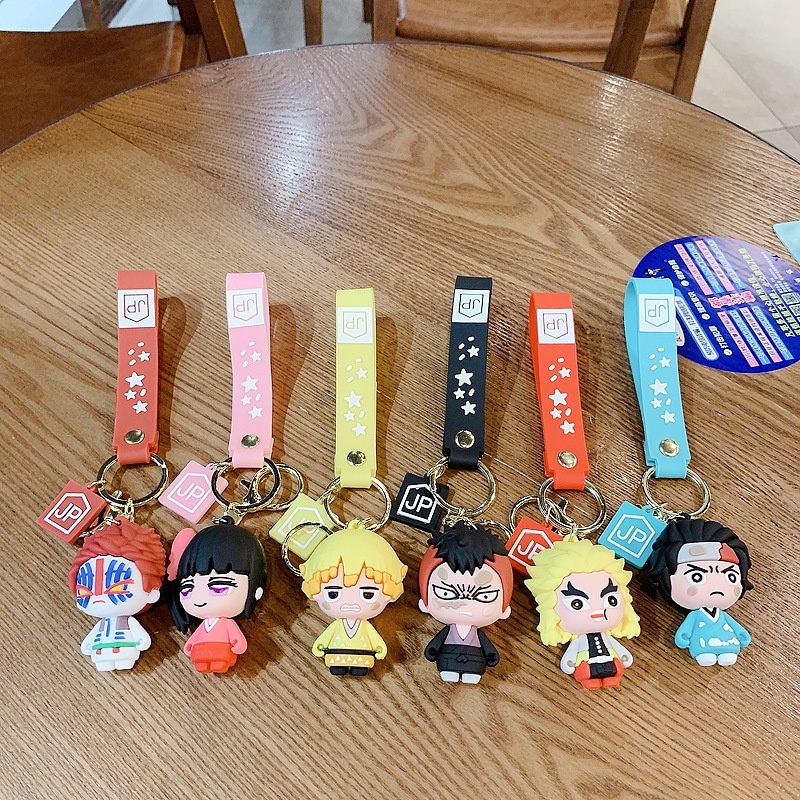 Móc Khóa Hình Búp Bê Hoạt Hình Demon Slayer SY2