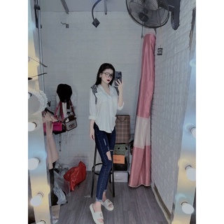 áo sơ mi viền
