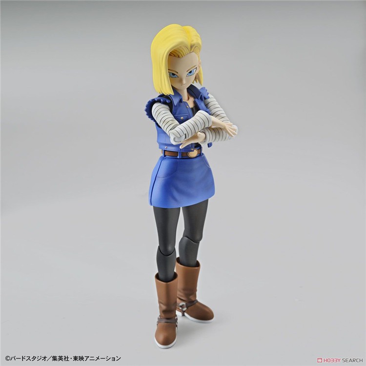 Mô Hình Lắp Ráp Figure-rise Standard Android 18 (tặng kèm effect)