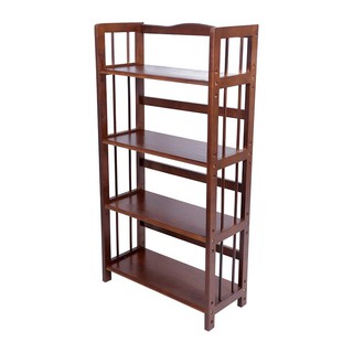 KỆ SÁCH 4 TẦNG NGANG 80CM (GIAO MÀU NGẪU NHIÊN)