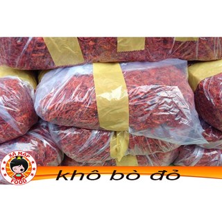 khô bò đỏ