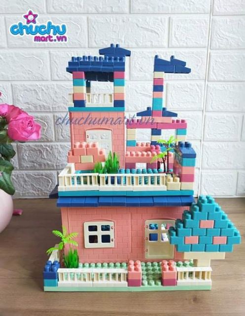 Bộ lắp ráp nhà Lego City Building cho bé