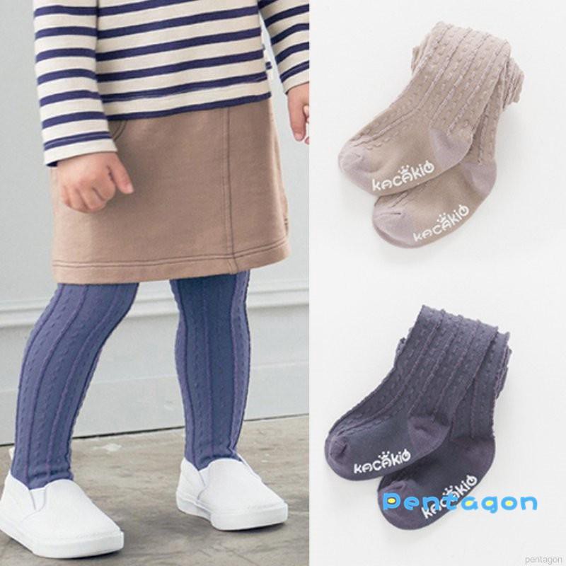 Quần tất chất liệu cotton xinh xắn cho bé gái