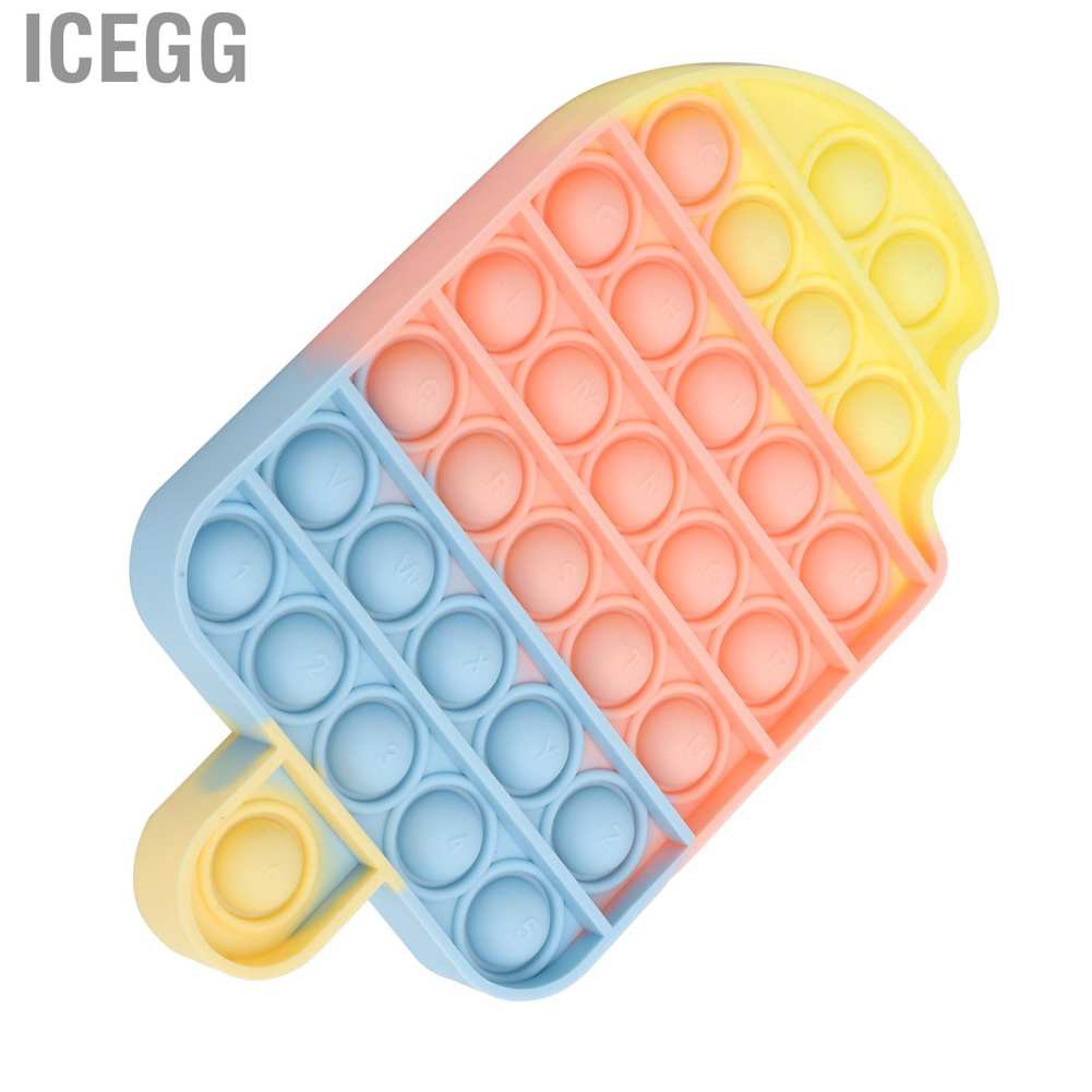 Đồ Chơi Xốp Squishy Giảm Stress Hình Cây Kem Ốc Quế Dễ Thương Cho Bé