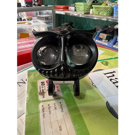 Đèn Gầm 2 mắt cú trắng vàng đèn ô tô phụ tùng ô tô các loại phụ tùng Hùng Lỳ