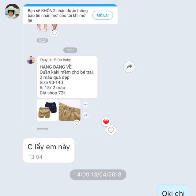 Quần kaki bé trai