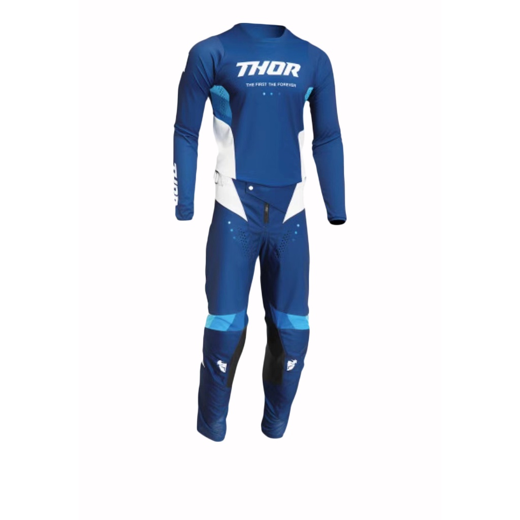 Bộ Quần Áo Đua Xe Đạp Địa Hình Thor 2022 Energy/Star Racing/Yamaha Chất Lượng Cao Chống Thấm Nước 3 Màu Sắc