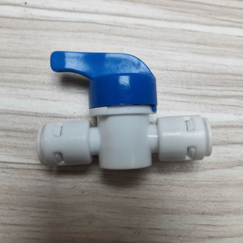 Van xả tay, van xả ngang máy lọc nước dây phi 6mm, dây phi 10 mm, van xả ngang