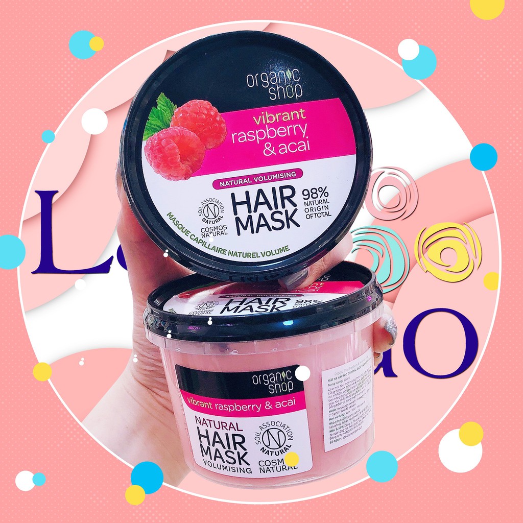 Mặt Nạ Ủ Giúp Phục Hồi Tóc Organic Shop Hair Mask | BigBuy360 - bigbuy360.vn