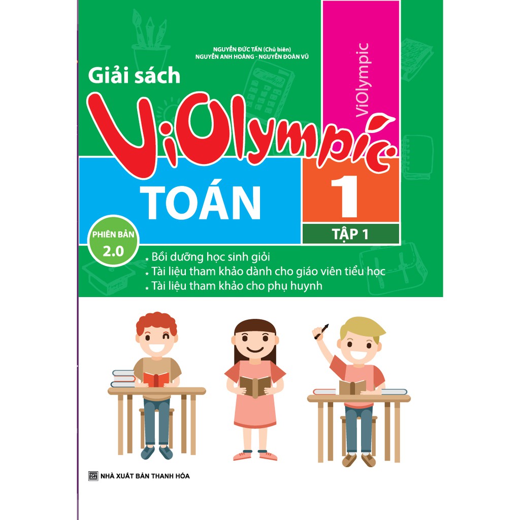 Sách - Giải Sách Violympic Toán 1 Tập 1 Phiên Bản 2.0