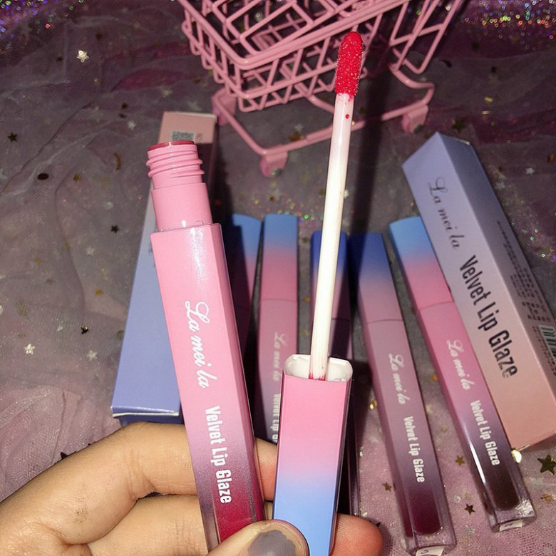 (gg1) P Son kem Lameila Velvet Lip Glaze LVG6 5211001223 6