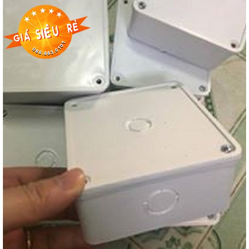 COMBO 10 Hộp Nối Điện Chống Nắng, Chống Nước 11*11*5cm Nhựa Dẻo Siêu Bền | BigBuy360 - bigbuy360.vn