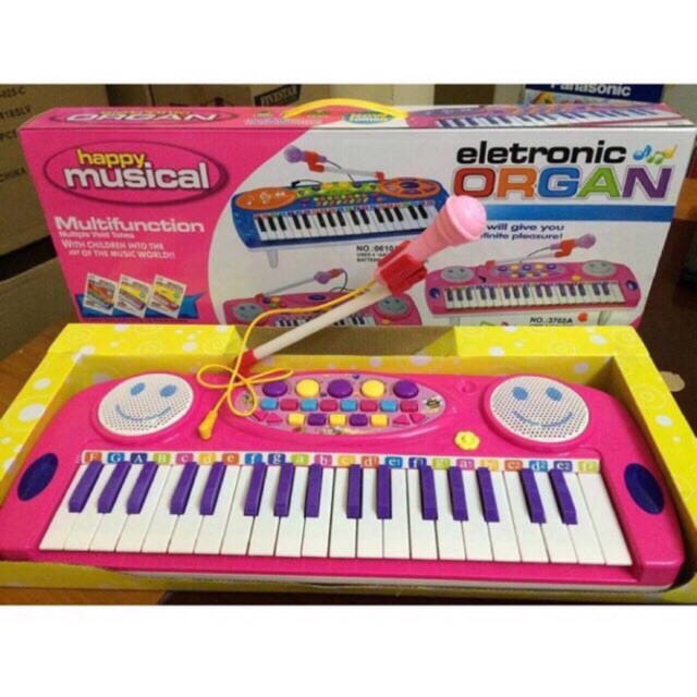 Đàn Piano Kèm Mic Cho Bé ( 3702A )