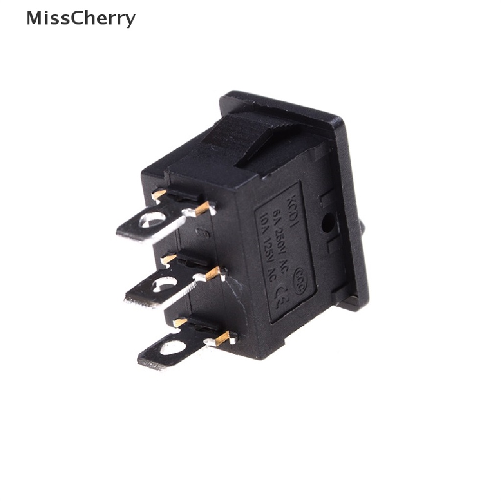 Bộ 5 Linh Kiện Điện Tử mini 3-Pin AC 6A / 250V 10A / 125V