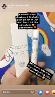 Nước Hoa White- Dạng Xịt 12ml