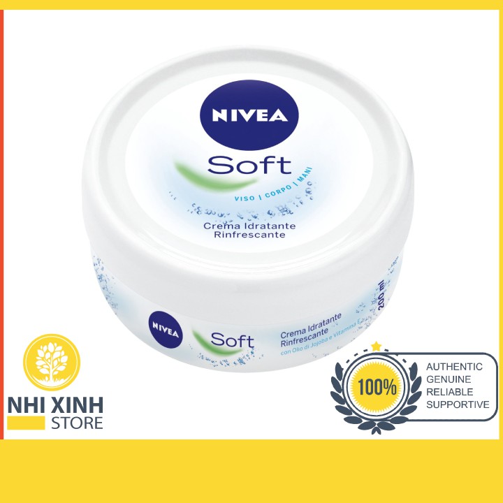 KEM DƯỠNG DA NIVEA SOFT 200ML