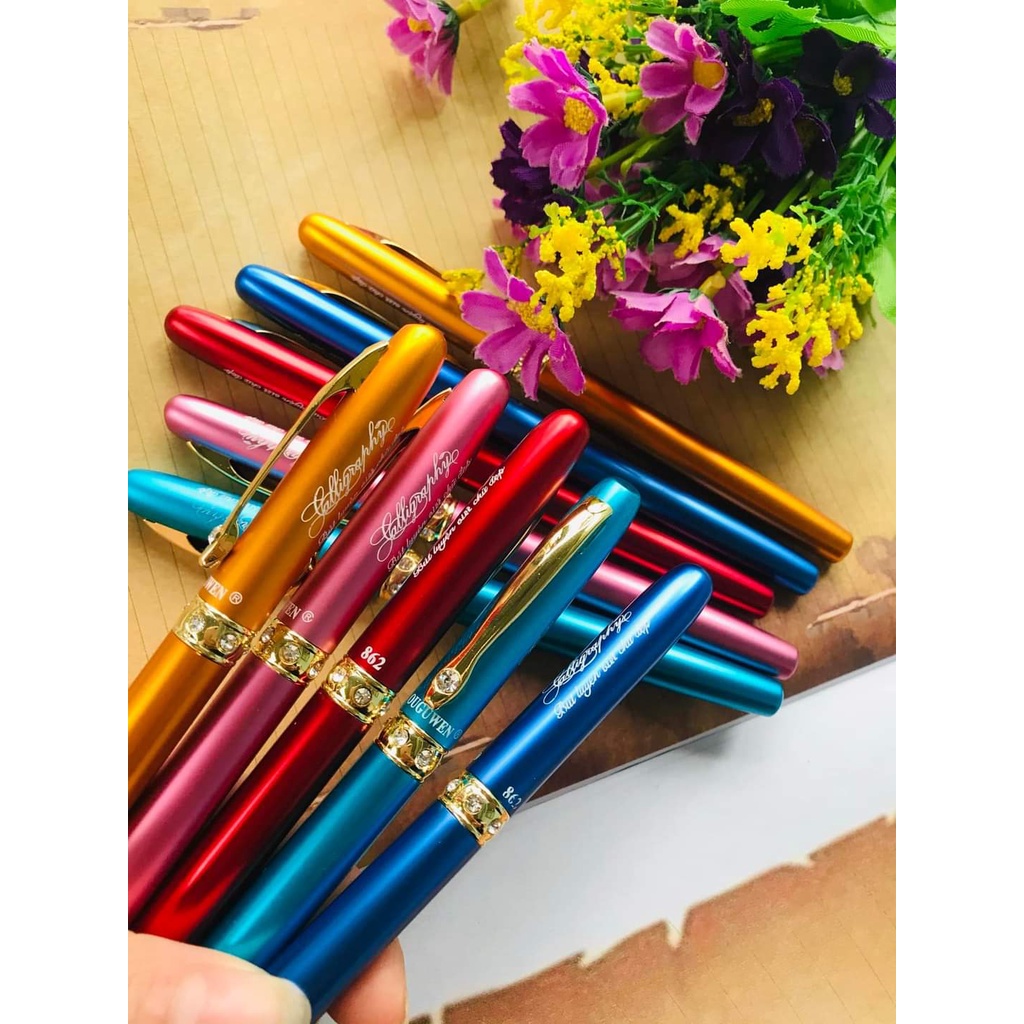 Bút máy Calligraphy 862 ngòi lá tre siêu bền I Bút mực viết luyện chữ đẹp cho học sinh tiểu học