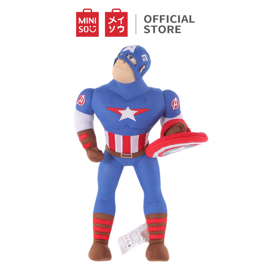 Đồ chơi nhồi bông Miniso siêu anh hùng Marvel - Hàng chính hãng