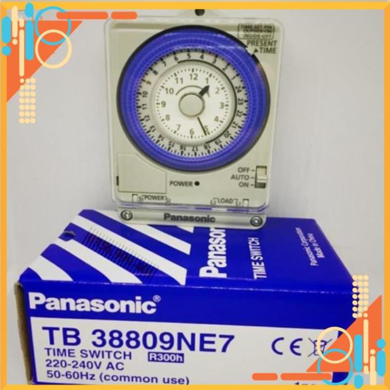 Timer cơ Panasonic Bộ hẹn giờ công tắc thời gian Relay thời gian thực TB388 TB388K Panasonic