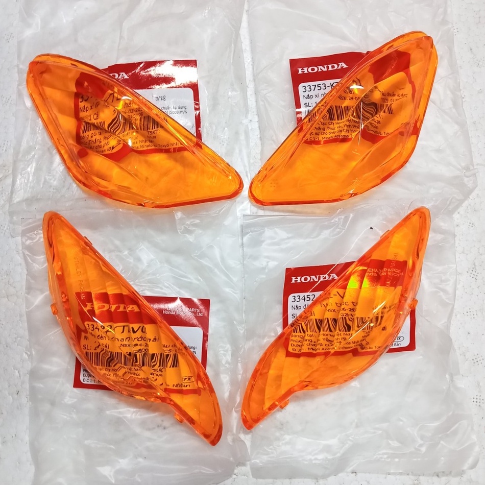 Nắp xi nhan cam trước sau Wave A 2006-2020 Hàng Honda Chính Hãng